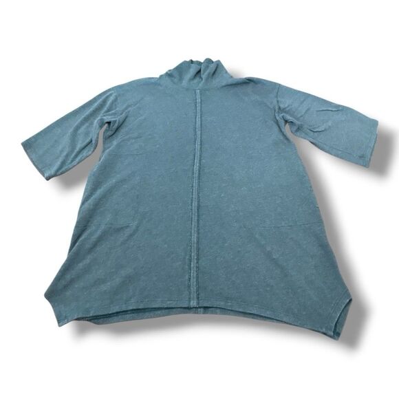 Pure Jill J. Jill Cowl Neck Drop Shoulder Comfortable Lagen Look Pockets Sz S - Picture 1 of 10